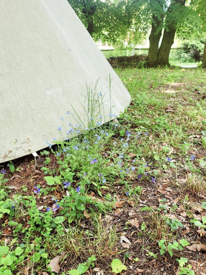 Hotel Teepee v zámecké zahradě Ronov Nad Doubravou Exteriér fotografie